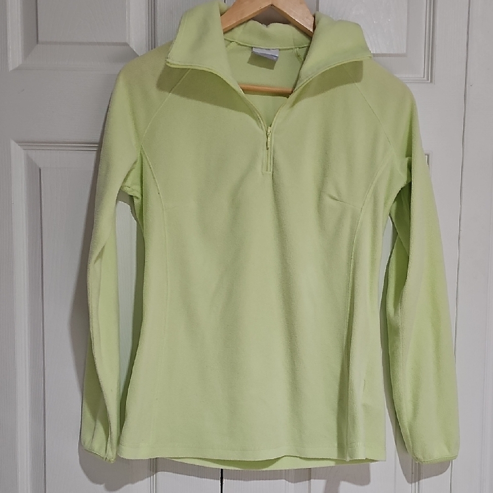 ✨ Columbia Quarter-Zip Fleece Pullover📏 Size Medium